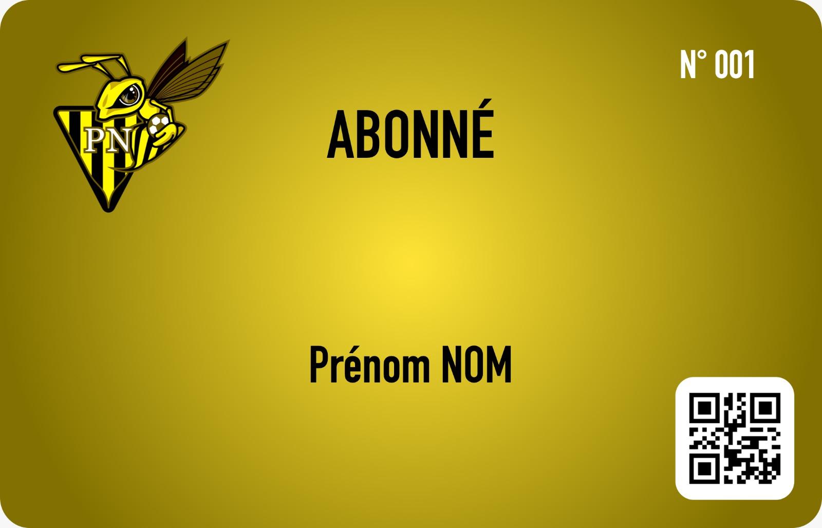 FC PN - Carte Abonné saison 2023-24