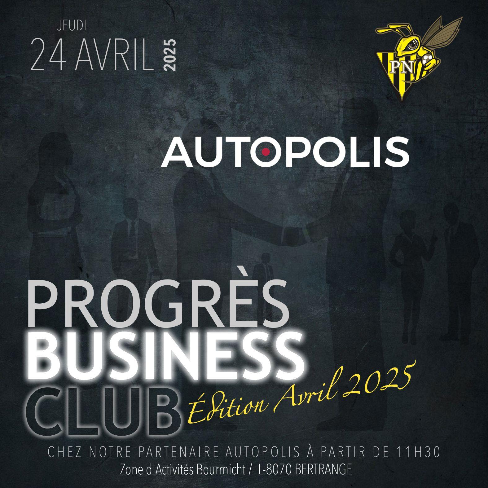 FC PN Progrès Business Club - Edition Avril 2025